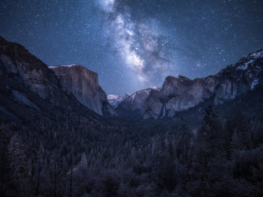 A Night in Yosemite fototapet