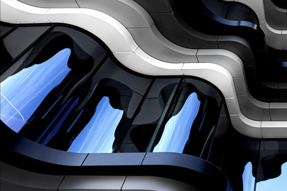 Wavy Windows fototapet