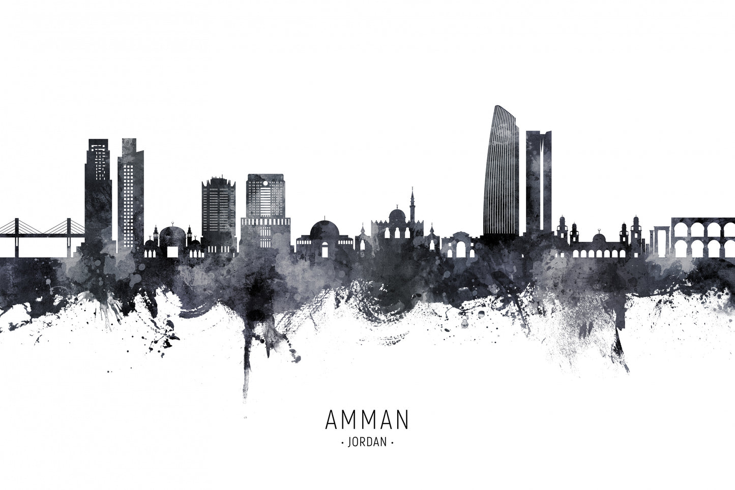 Amman Skyline fototapet