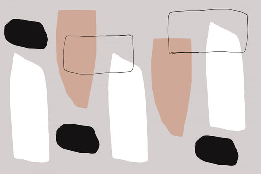 Abstract Happiness fototapet