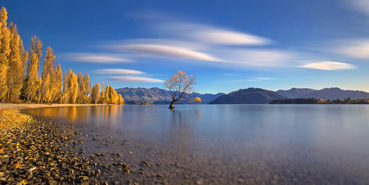Autumn in Lake Wanaka fototapet