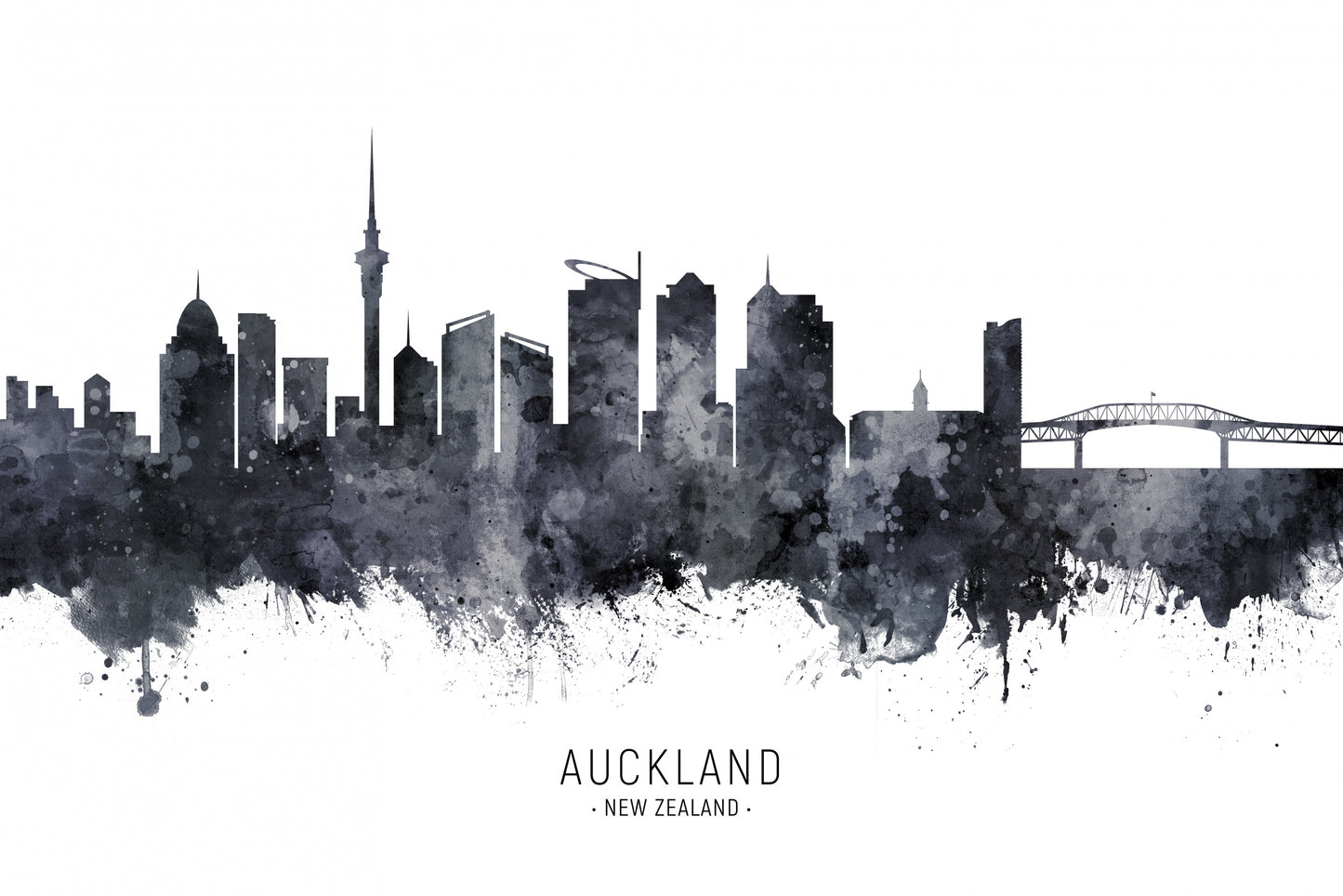 Auckland Skyline fototapet