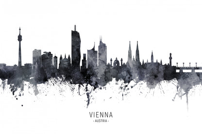 Vienna Austria Skyline fototapet