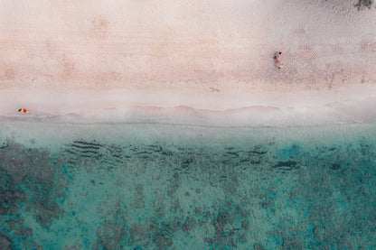 a day at the beach fototapet