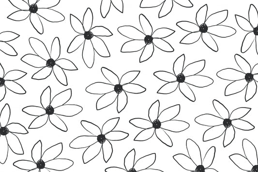 Airy Flowers No 3 fototapet