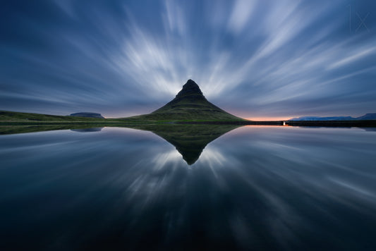 A Night at Kirkjufell fototapet