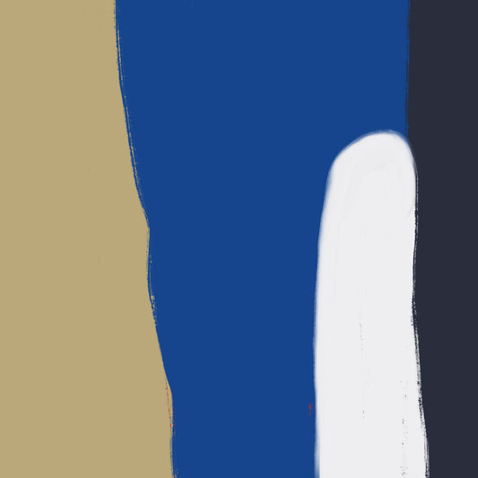 Abstract color block composition x fototapet