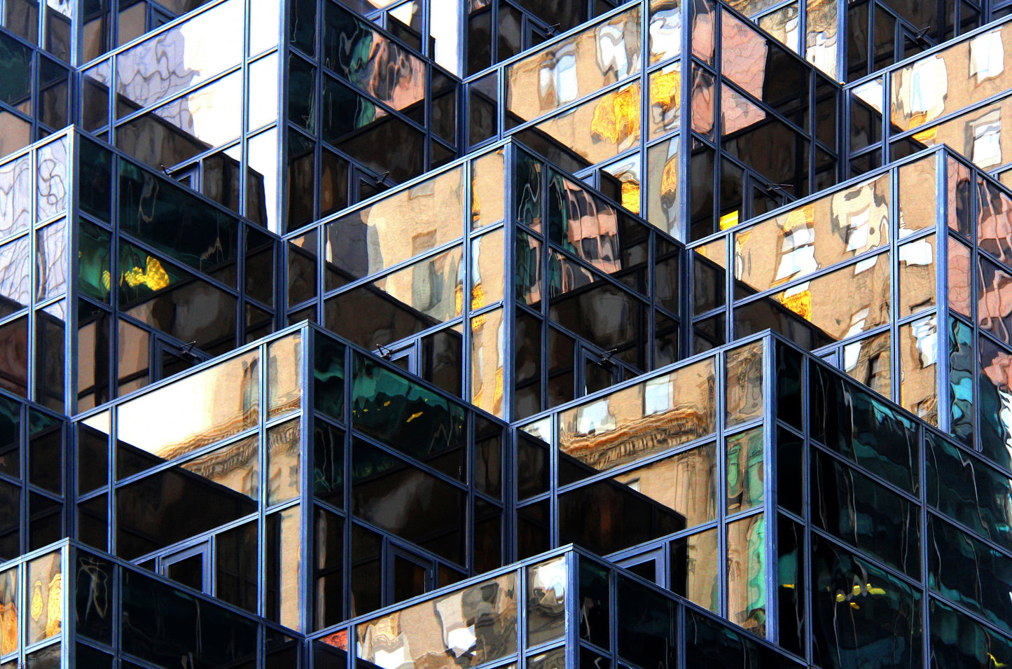 Impressionist Cube fototapet