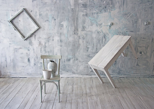 White interior. fototapet