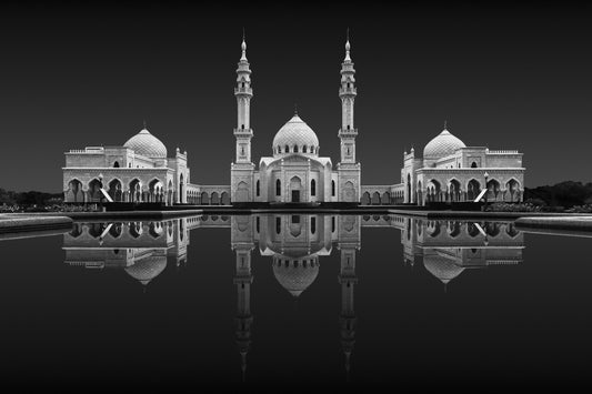 White mosque fototapet