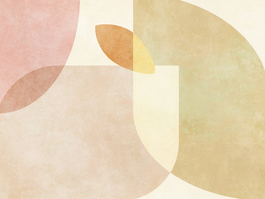 Aqua Shapes1 Kopie fototapet