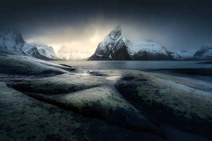 Winter Olstinden fototapet