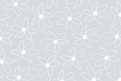 Airy Flowers No 1 fototapet