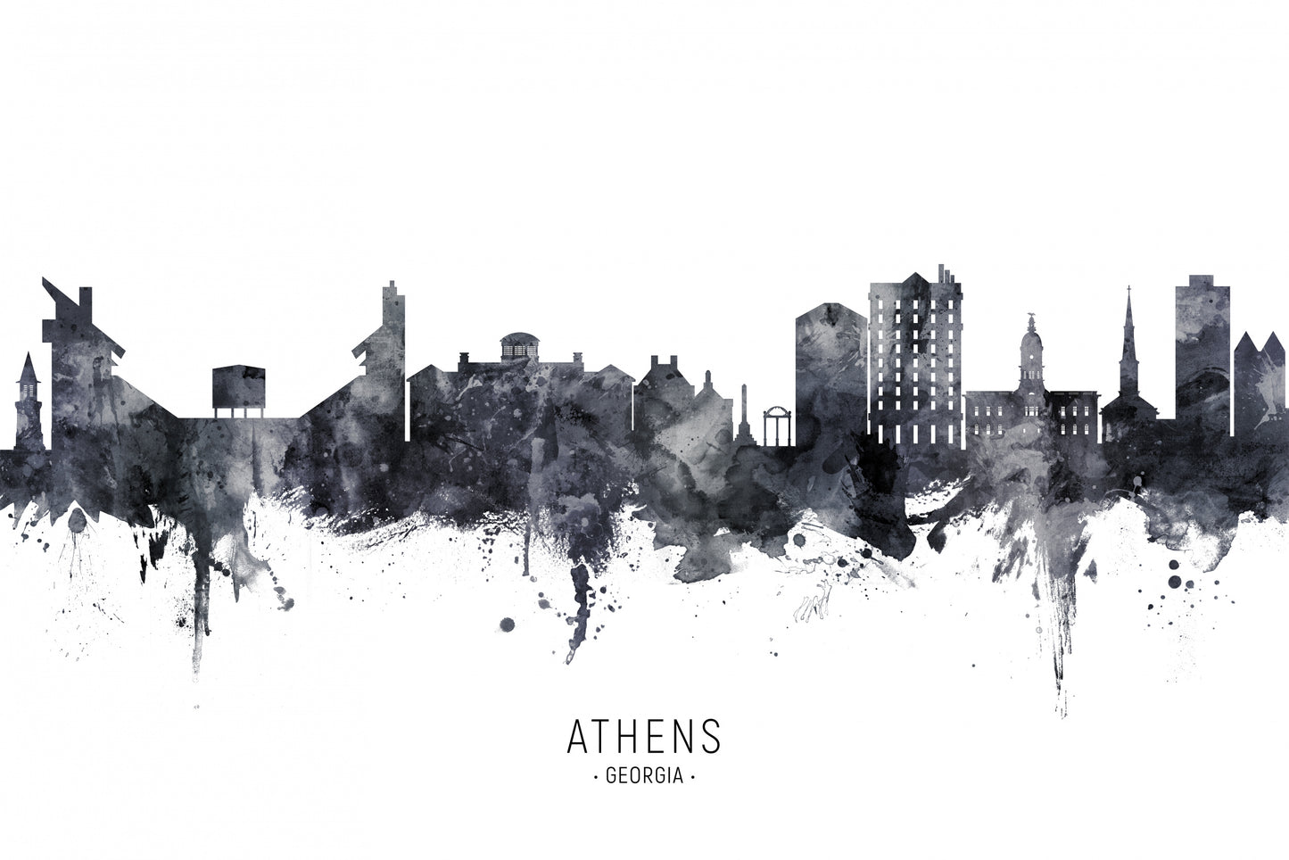 Athens Georgia Skyline fototapet