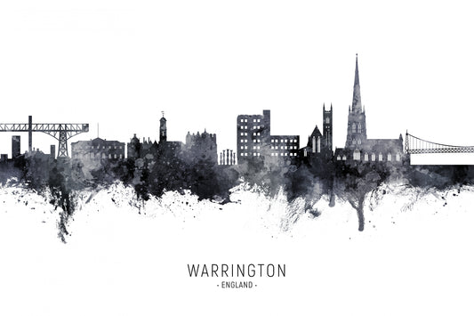 Warrington England Skyline fototapet