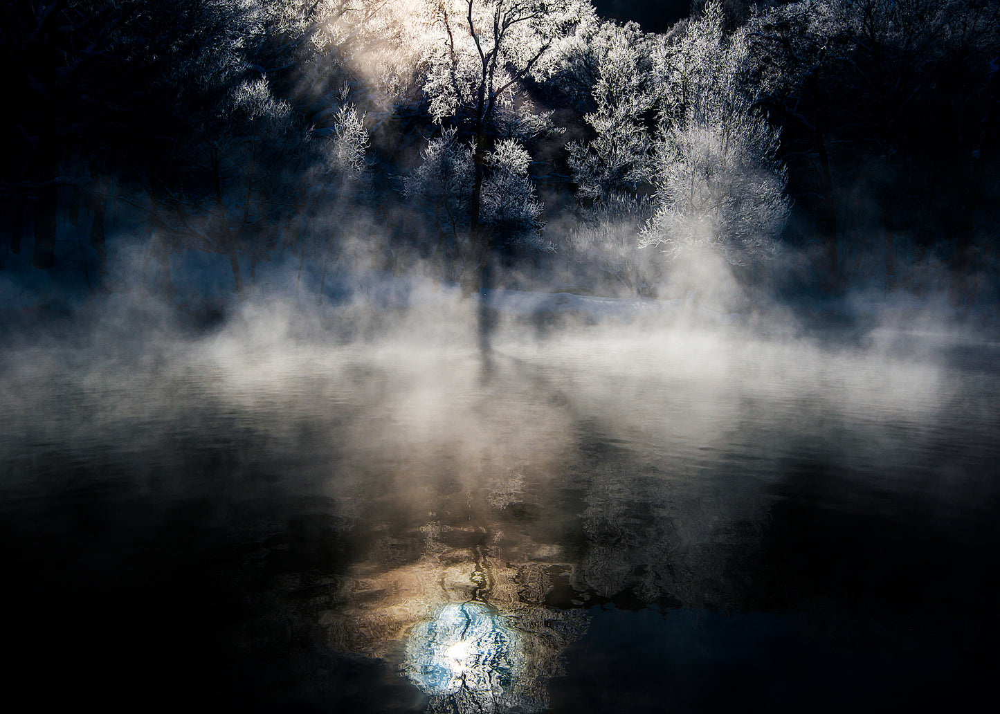 A ray of hope fototapet