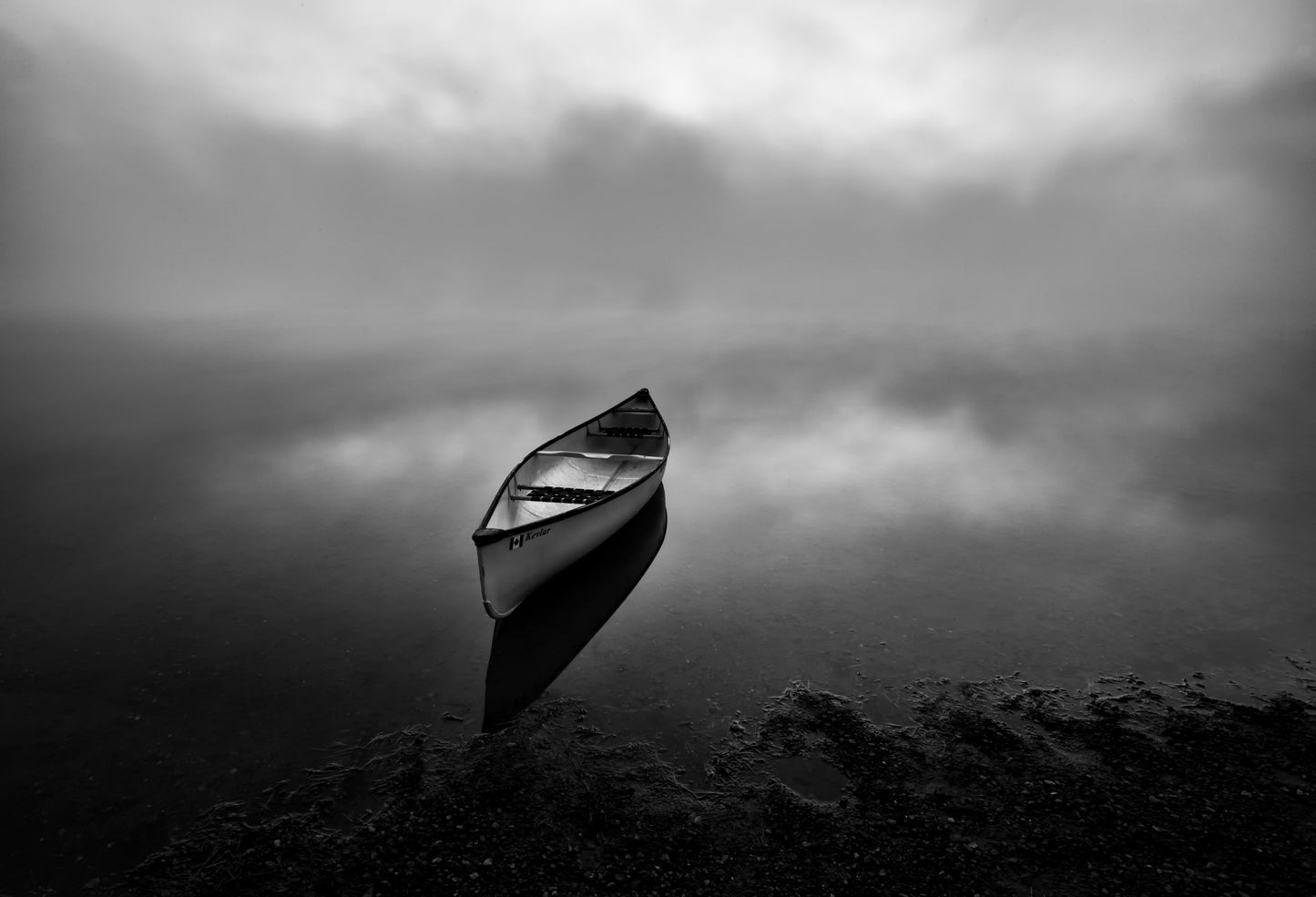 A lonely boat! fototapet