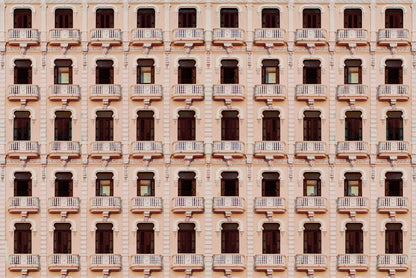 Windows and balconies fototapet