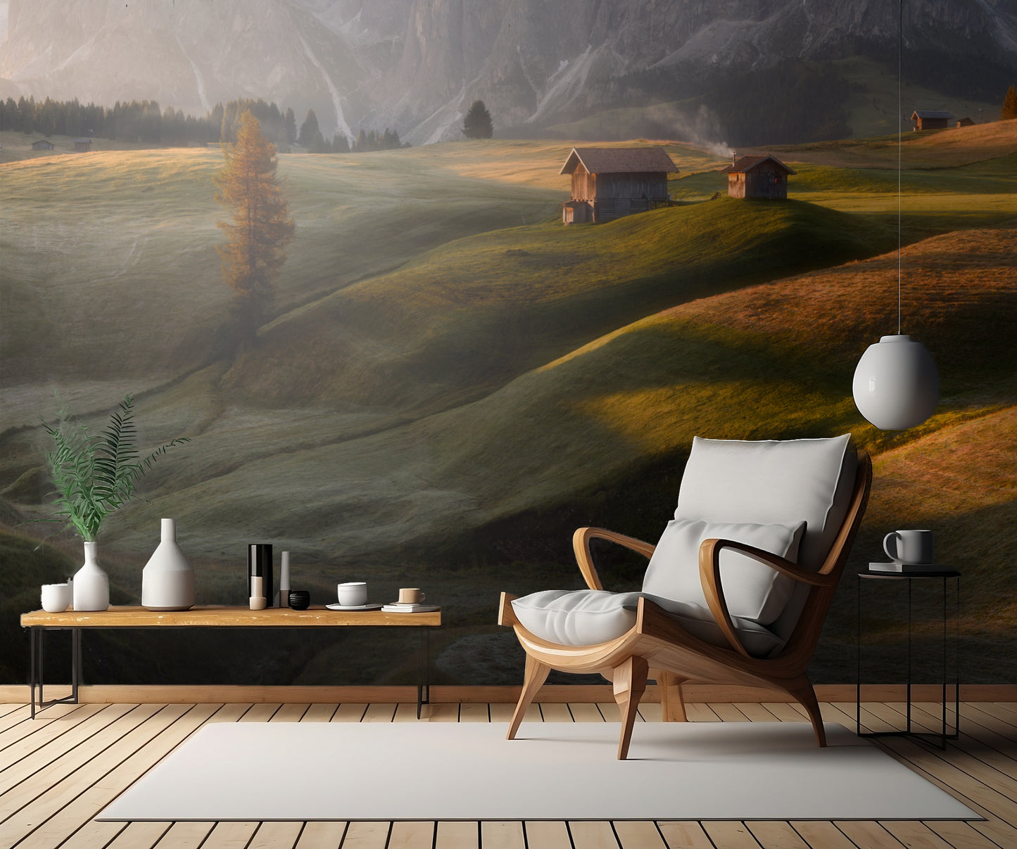 Seiser Alm fototapet