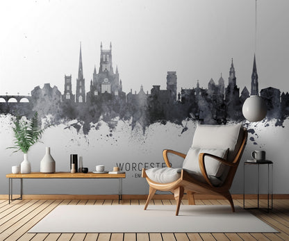 Worcester England Skyline fototapet