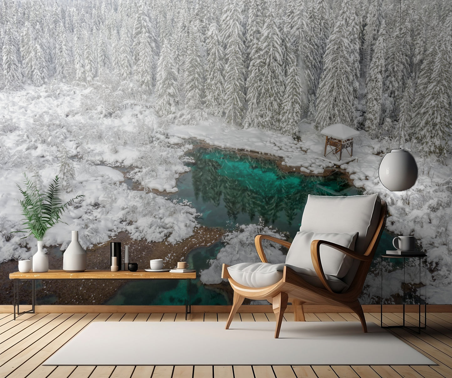 Winter fairytale. fototapet