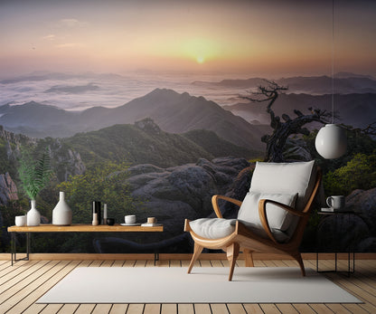 Sunrise on Top fototapet