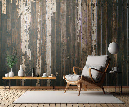 Wood Fence fototapet