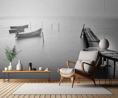 Old fishermen's harbor fototapet