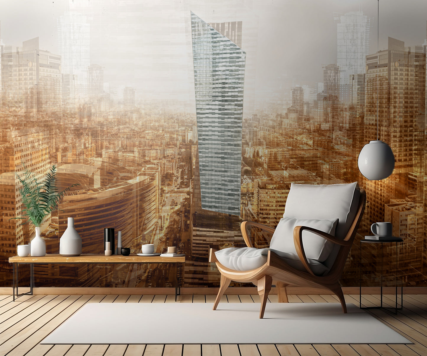 Warsaw Towers fototapet