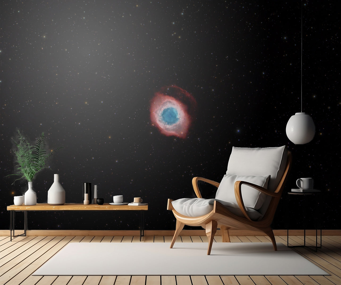 Nebulosa del Ojo de Dios fototapet