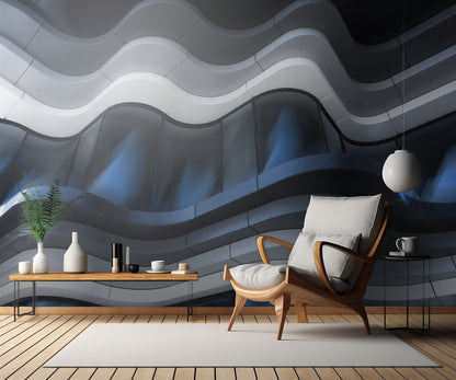 Wavy facade fototapet