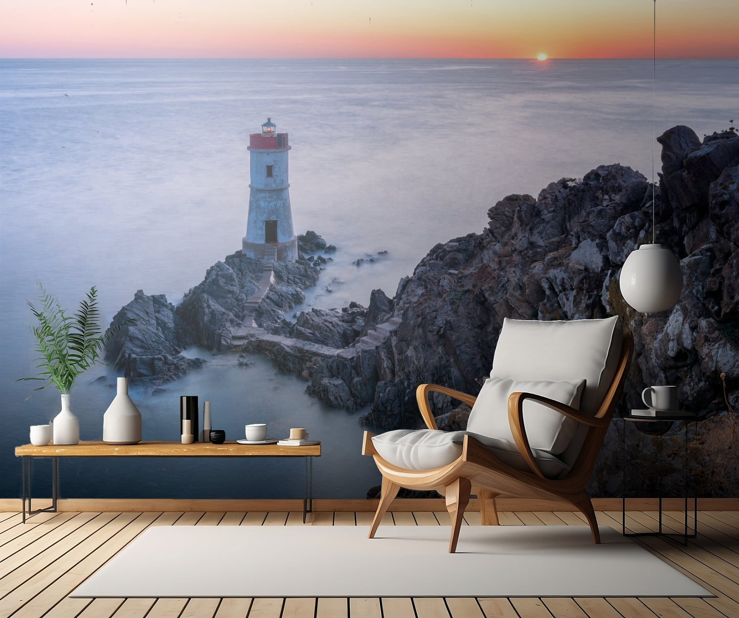 Two lights fototapet