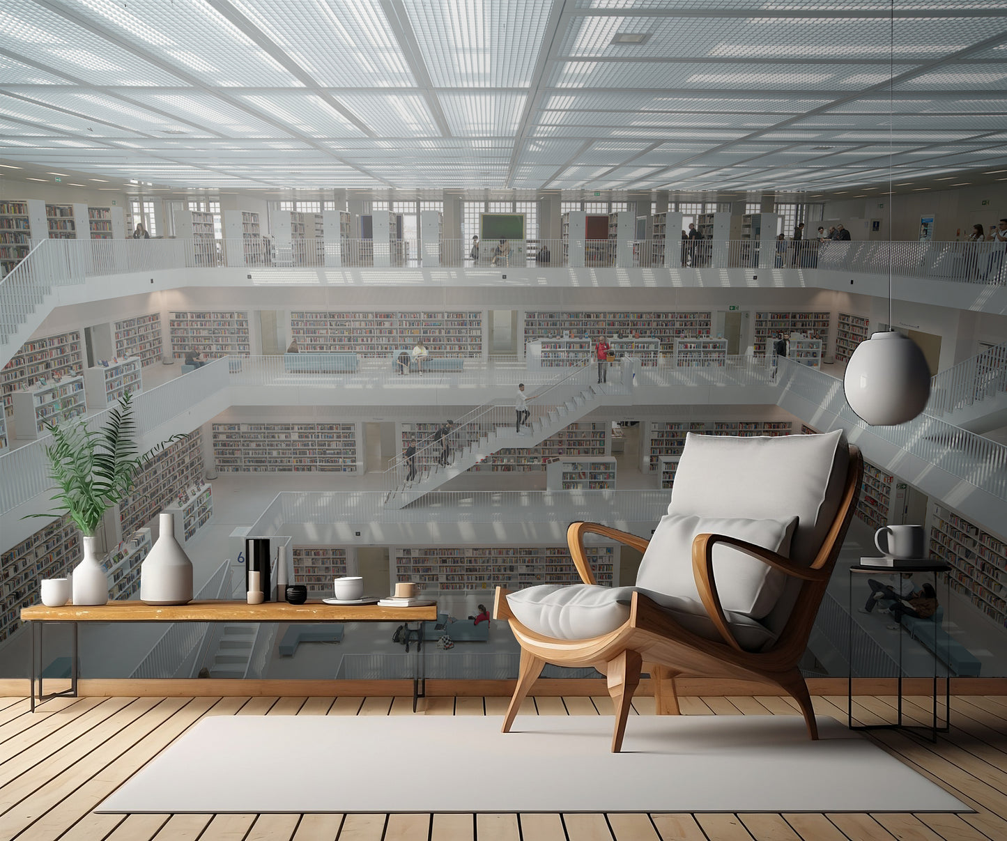 With magic light fototapet