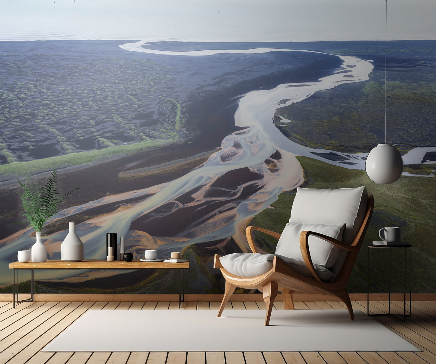 A dancing river fototapet