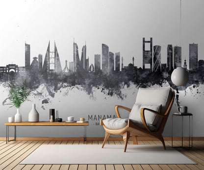 Manama Bahrain Skyline fototapet