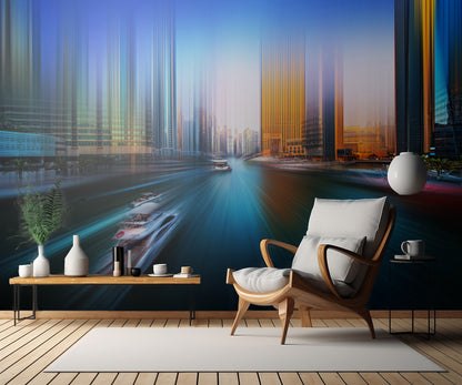 Acceleration fototapet