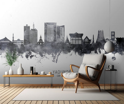 Yaoundé Cameroon Skyline fototapet