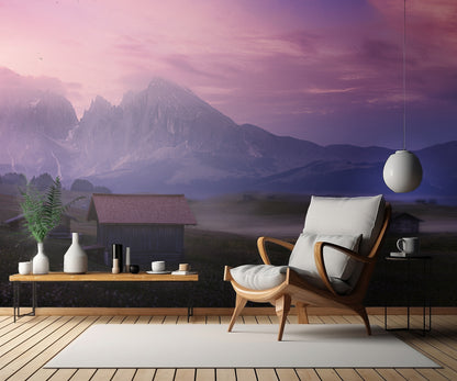 Alpe Di Siusi fototapet