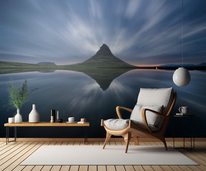 A Night at Kirkjufell fototapet