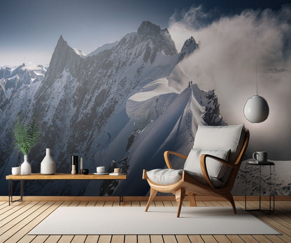 Walking on the line fototapet