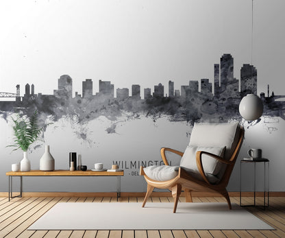 Wilmington Delaware Skyline fototapet