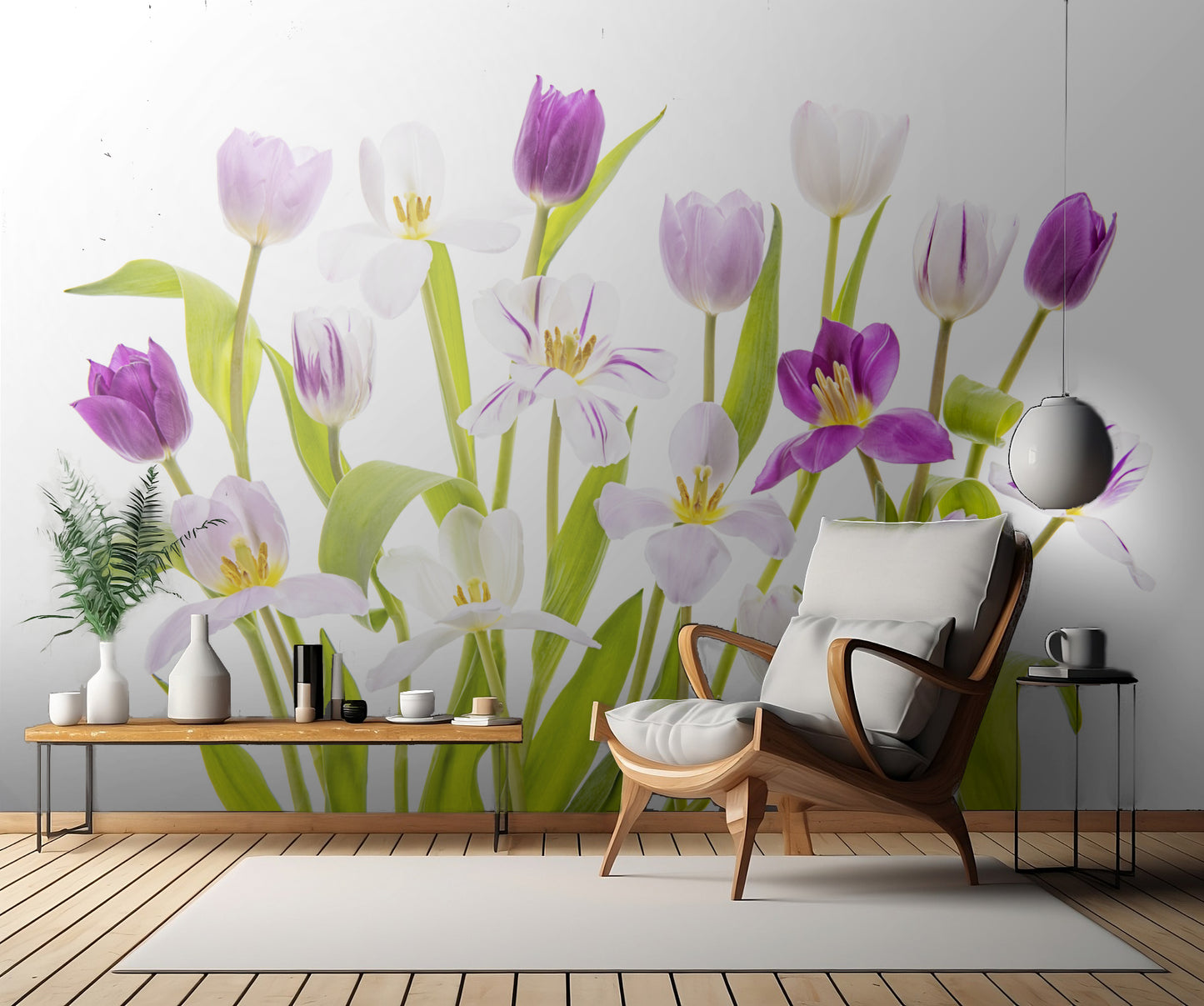 Tulipa Spring fototapet