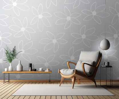 Airy Flowers No 1 fototapet