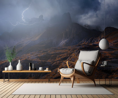 Bergwetter fototapet