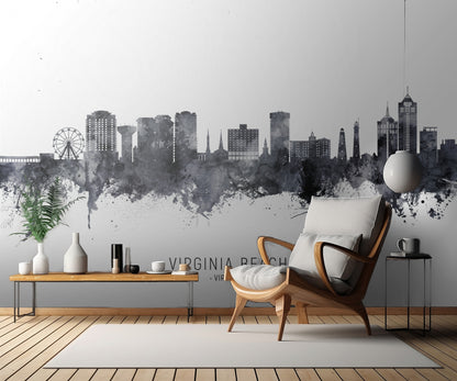 Virginia Beach Virginia Skyline fototapet