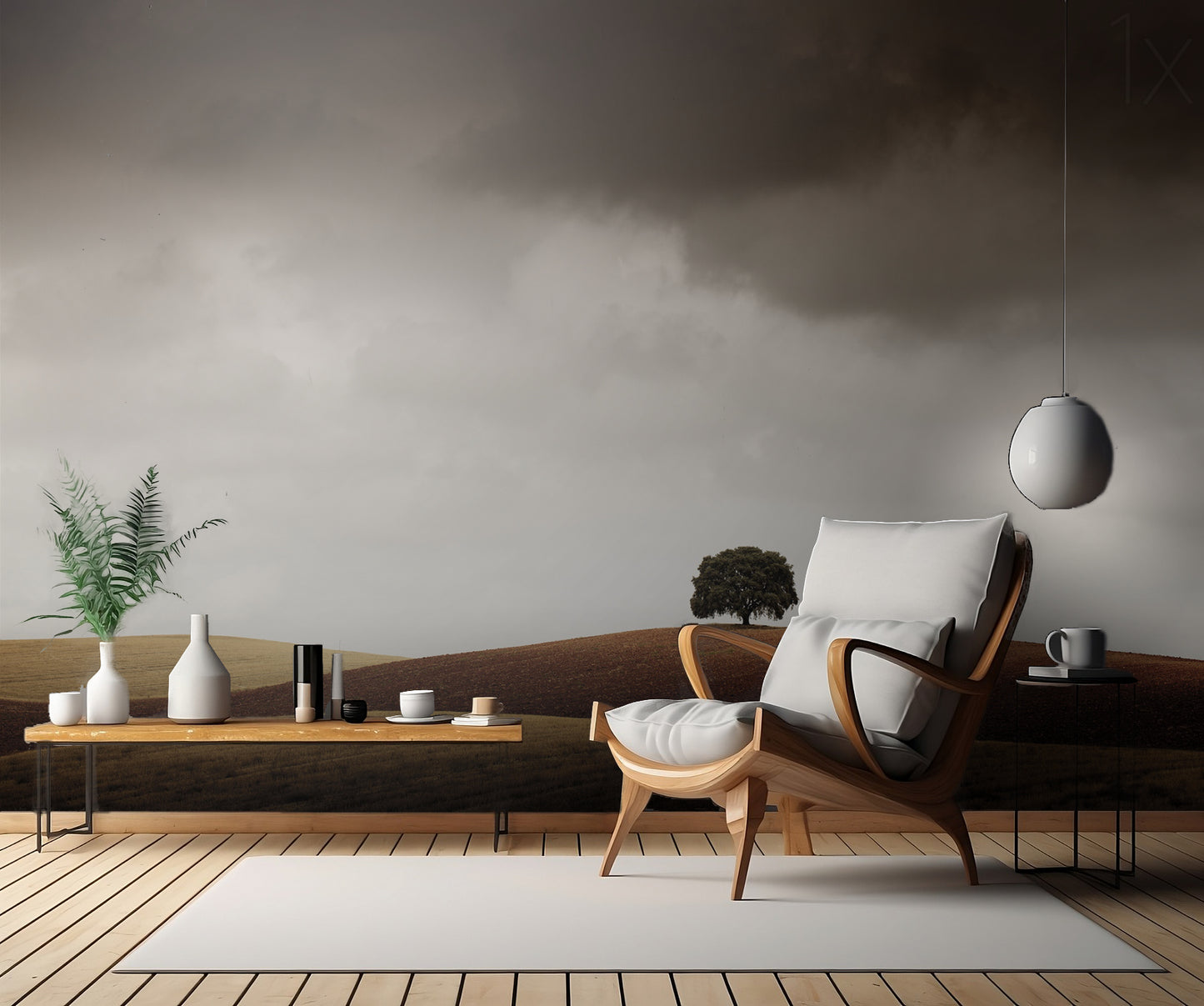 Tuve Que Pararme al Verla fototapet