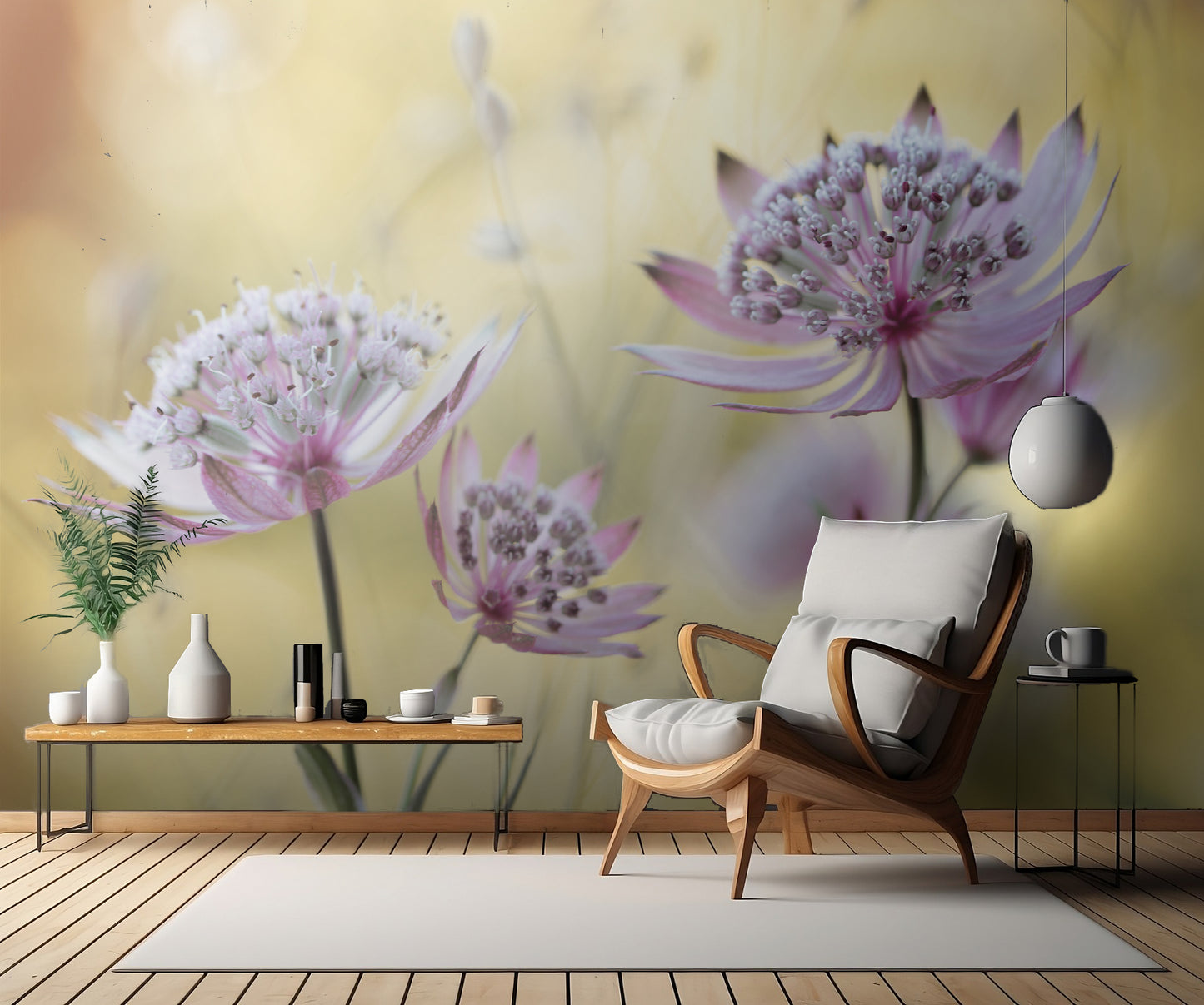 Astrantia Major fototapet