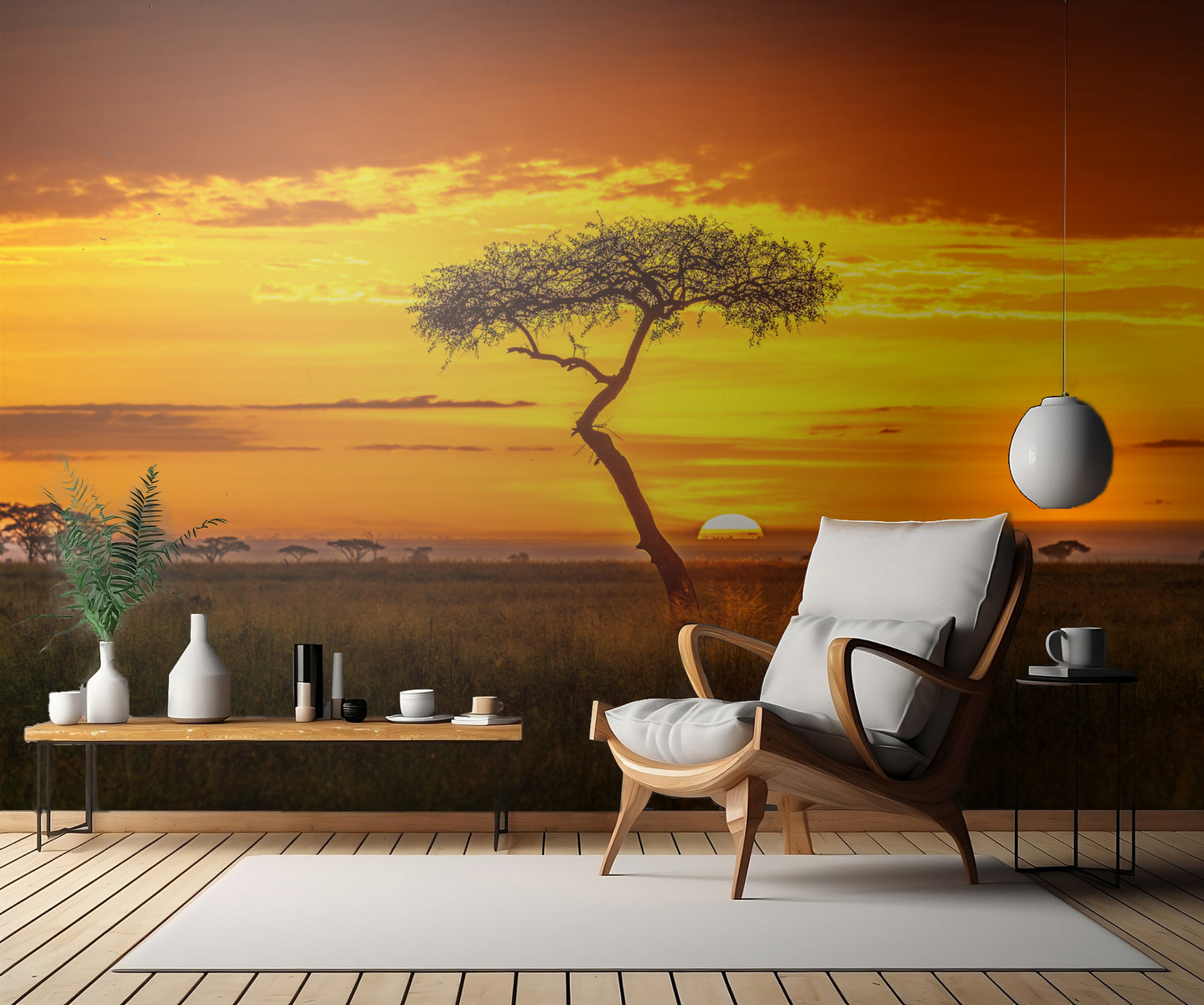 Primordial Africa fototapet