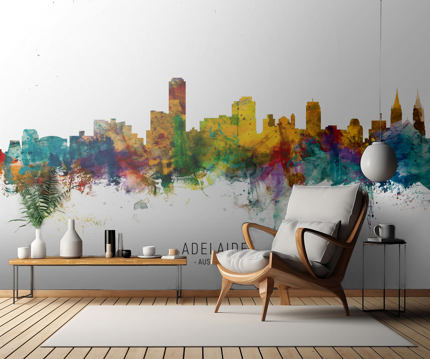 Adelaide Australia Skyline fototapet