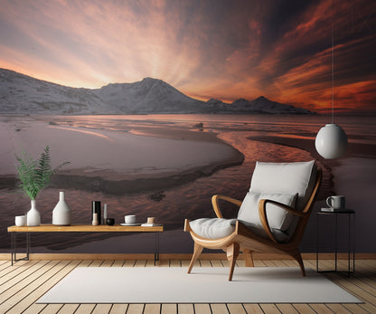 Golden Sunset fototapet